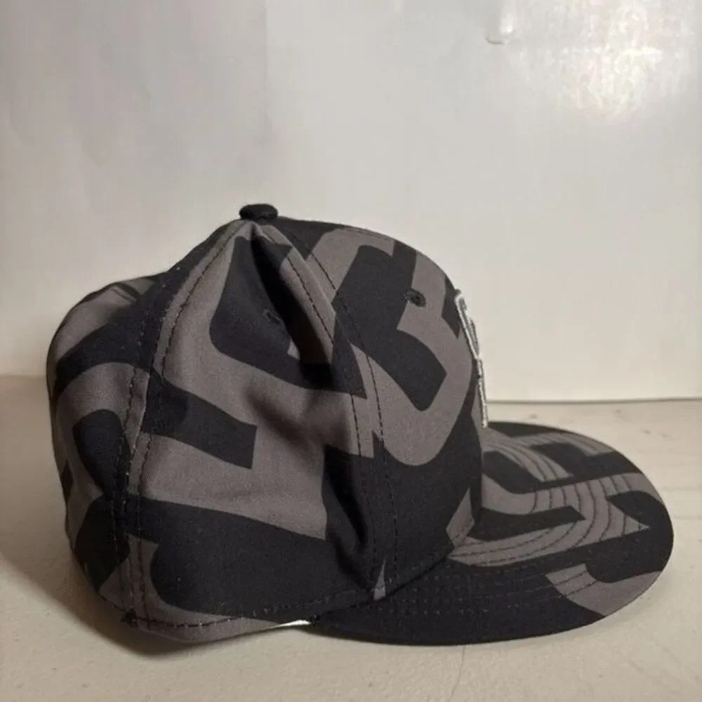 New Era 59Fifty San Diego Padres‎ Black & Grey MLB Fitted Hat NEW - 7